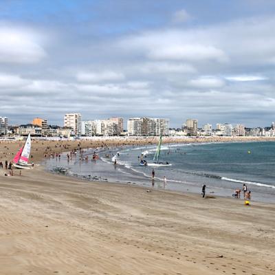 Grande plage sables d'olonne